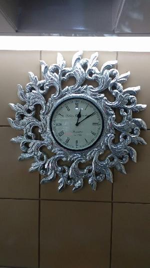 Silver handicrafts Wall Clocks