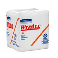 Kimberly-Clark WypAll L30 1/4 Fold Wipers-White
