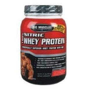 Big Muscles Nitric Whey Protein Powder