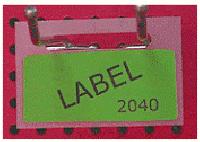 label holders