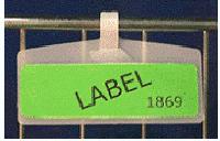 Wire Basket Label Holders
