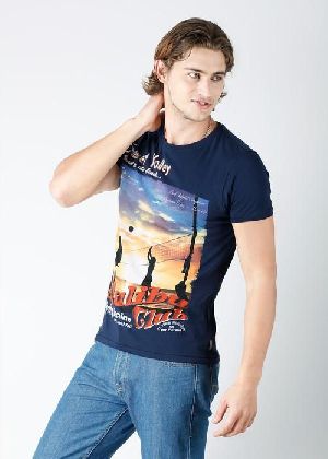 Mens Round Neck T-shirts