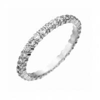 SHARED PRONG DIA. ETERNITY BAND