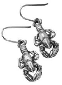 LOBSTER CHARM EARRINGS