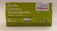 Gentle Laxative Suppositories (30 Pack)