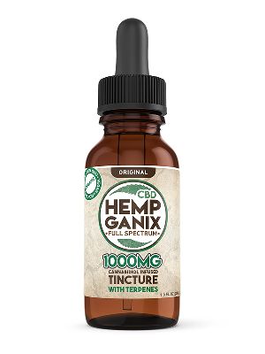 1000mg CBD Tinctures with Terpenes