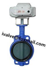 Cast Iron Butterfly Valves With Actuator, Power : Manual