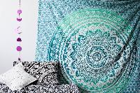 multi color Hand Print Tapestry