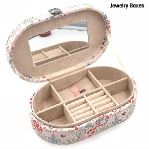 Floral set of jewellery box