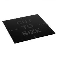 Cut-to-Size Black Acrylic Sheet