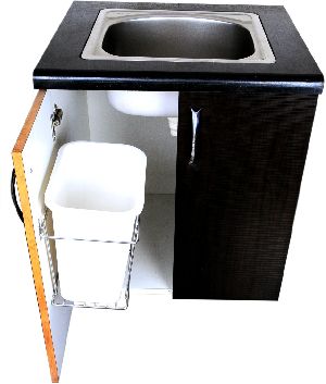 Modular Kitchen Rectangular Dustbin