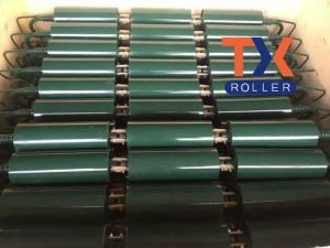 steel Q235 Belt Conveyor Accessories Guide Roller