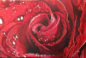 Handmade Painting - Rose