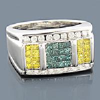 white blue yellow mens-diamond ring-175ct-p-43946