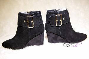Women Ankle Buckle Boots