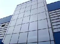 aluminum glass facade