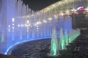 Square Music Fountain