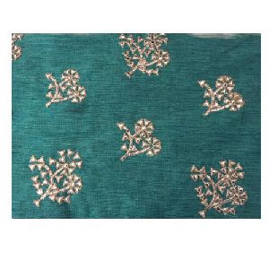 Banglory Silk Embroidery Fabric