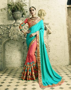 HLS-7709 Designer Saree