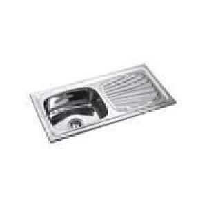 Stainless Steel Single Bowl Kitchen Sink With Drain Board