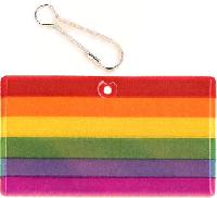 Pride Flag Reflective Zipper Pulls
