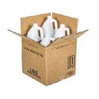 Gallon Round HDPE Bottles with Shipping Box