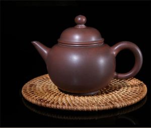Pottery 210ml Qinzhou Nixing Single Tea Pot