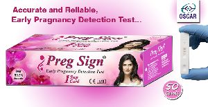 HCG Pregnancy Card Test  (Preg Sign)