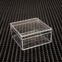 Square Friction Fit Plastic Craft Boxes