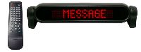 Electronic Scrolling Message Ad System Remote