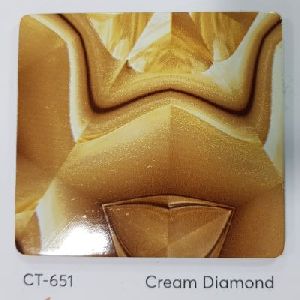 Cream Diamond Aluminium Partition Panel