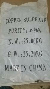 Copper Sulphate,  Density : 3.6 g/cm3