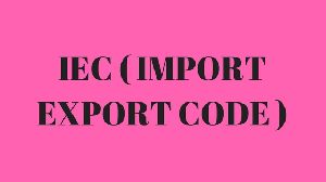 IEC ( Import Export Code )