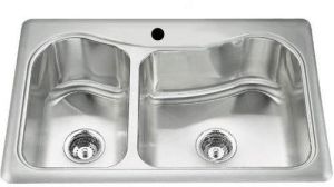 Stainless Steel Double Bowl Kitchen Sink