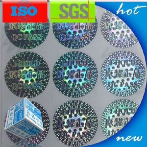 3d Custom Holographic Master Label