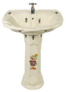 Printed Pedestal Wash Basin