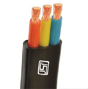 PVC INSULATED 3 CORE FLAT SUBMERSIBLE CABLES