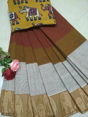 60 count chettinad cotton sarees