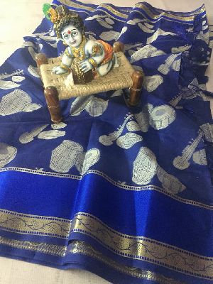 banarasi chanderi cotton zar weaving sarees