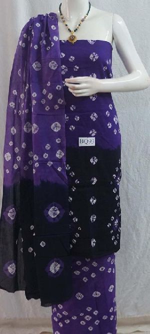 Bhandhini cotton dress materials