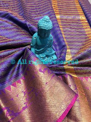 chanderi silk weaving sarees with blouse