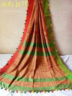 handloom khadi cotton jharna sarees