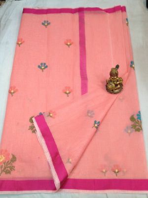 kota doria sarees with blouse piece