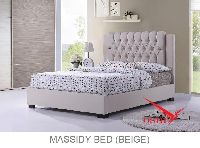 Massidy Bed (Beige)