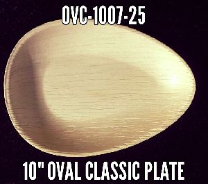 10 Inch Oval Classic Plate
