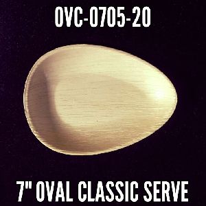 7 Inch Oval Classic Service Plate