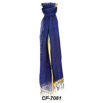 CF-7081 Cotton & Linen Scarf
