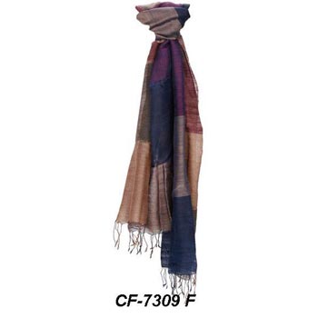 CF-7309 F Silk & Woolen Scarf