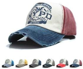 Fashion Vintage Unisex Retro Motorcycle Caps Baseball Golf Cotton Adjustable Hat