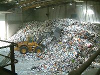 waste paper recycling plant